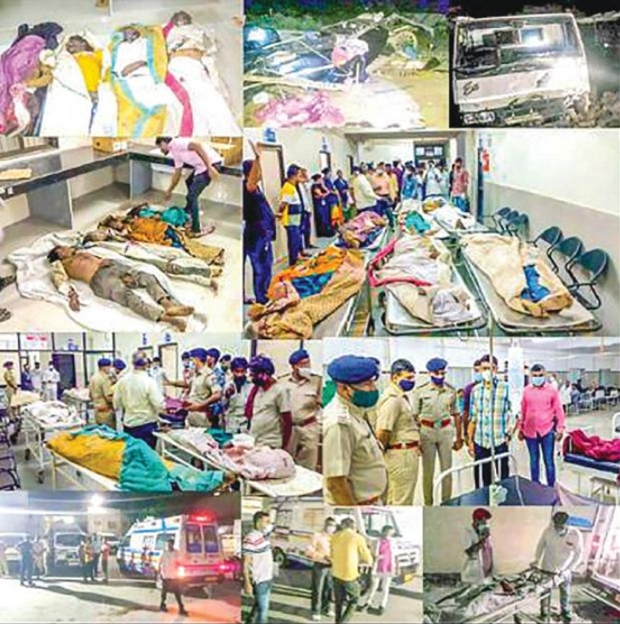 સૌરાષ્ટ્રના અમરેલીમાં ટ્રકચાલક મોત બનીને ત્રાટક્યો,  સાવરકુંડલા નજીક મધરાતે મોત ફરી વળ્યું: 8નાં ઉંધમાં જ મોત