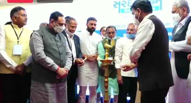 200 કરોડના ખર્ચે બનેલા અમદાવાદ સરદારભવનનું લોકાર્પણ અને કન્યા છાત્રાલયનું પીએમ મોદીના હસ્તે ઈ-ભુમિપુજન