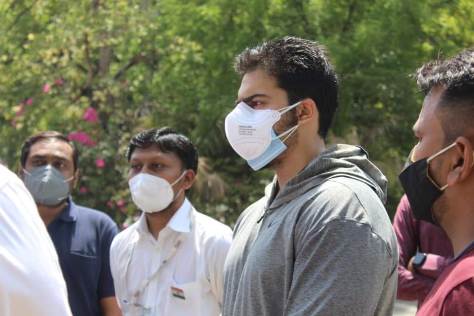 સુદામા ચેરીટેબલ ટ્રસ્ટ-સુરતના યુવાનોની ભાવનગર રાજવી યુવરાજ જયવીરરાજસીંહ ગોહીલ સાથે નવા વર્ષની મુલાકાત