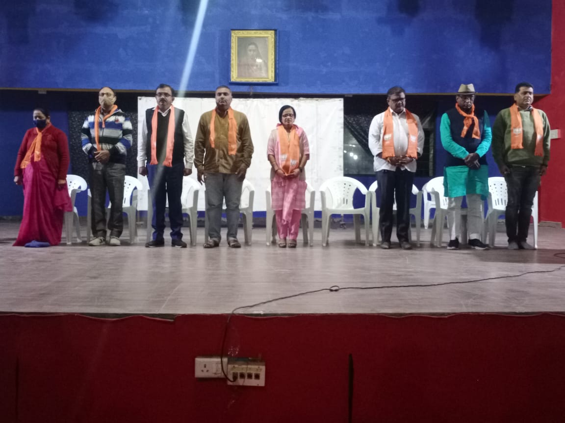 મોડાસા શહેર કારોબારી તેમજ CDS બિપિન રાવતનો શ્રદ્ધાંજલિ કાર્યક્રમ ટાઉન હોલ ખાતે યોજોયો