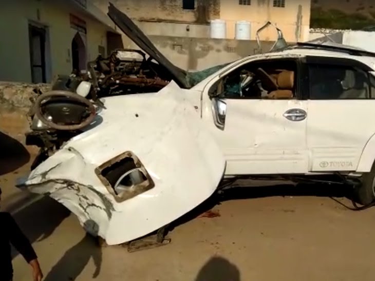 હરિયાણાથી આરોપીને લઈ આવતી વેળા જયપૂરમાં ઝાડ સાથે કાર અથડાતાં ભાવનગરના ચાર પોલીસ જવાન શહીદ