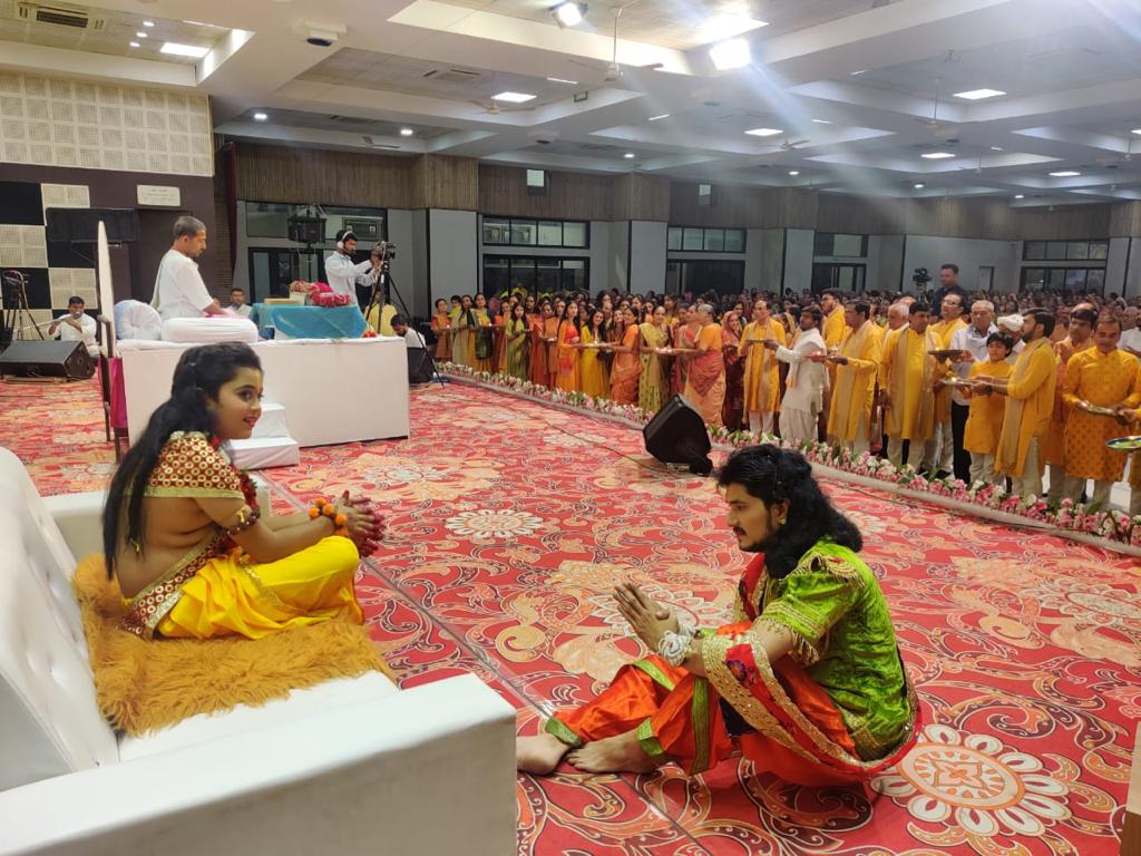 SURAT : ભલાણી પરિવાર આયોજીત ભાવસભર ભાગવત સપ્તાહ જ્ઞાનયજ્ઞ