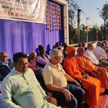 અરવલ્લીના ભિલોડા ખાતેગુજરાત પ્રદેશ દ્વારા વનયાત્રા તથા વ્યસનમુક્તિ રેલીનુ ભવ્ય આયોજન